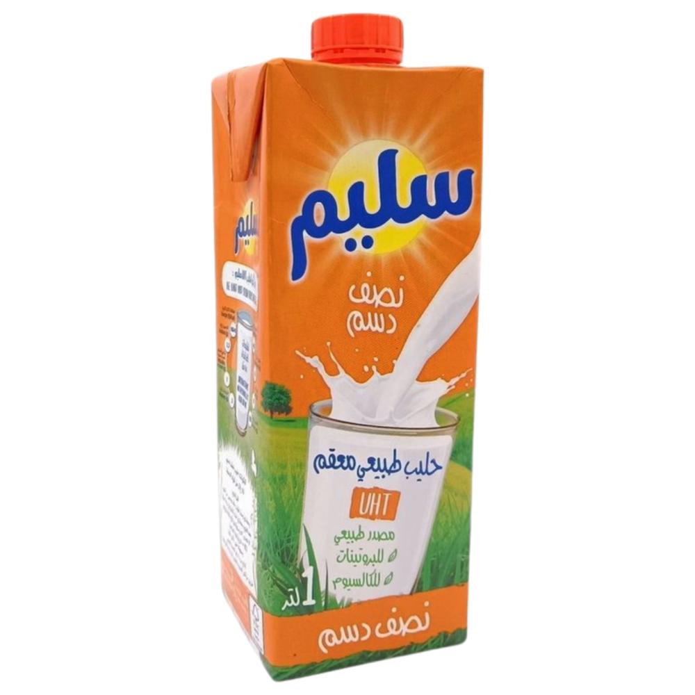 [694678] Lait UHT Demi-Ecrémé Salim 1L.