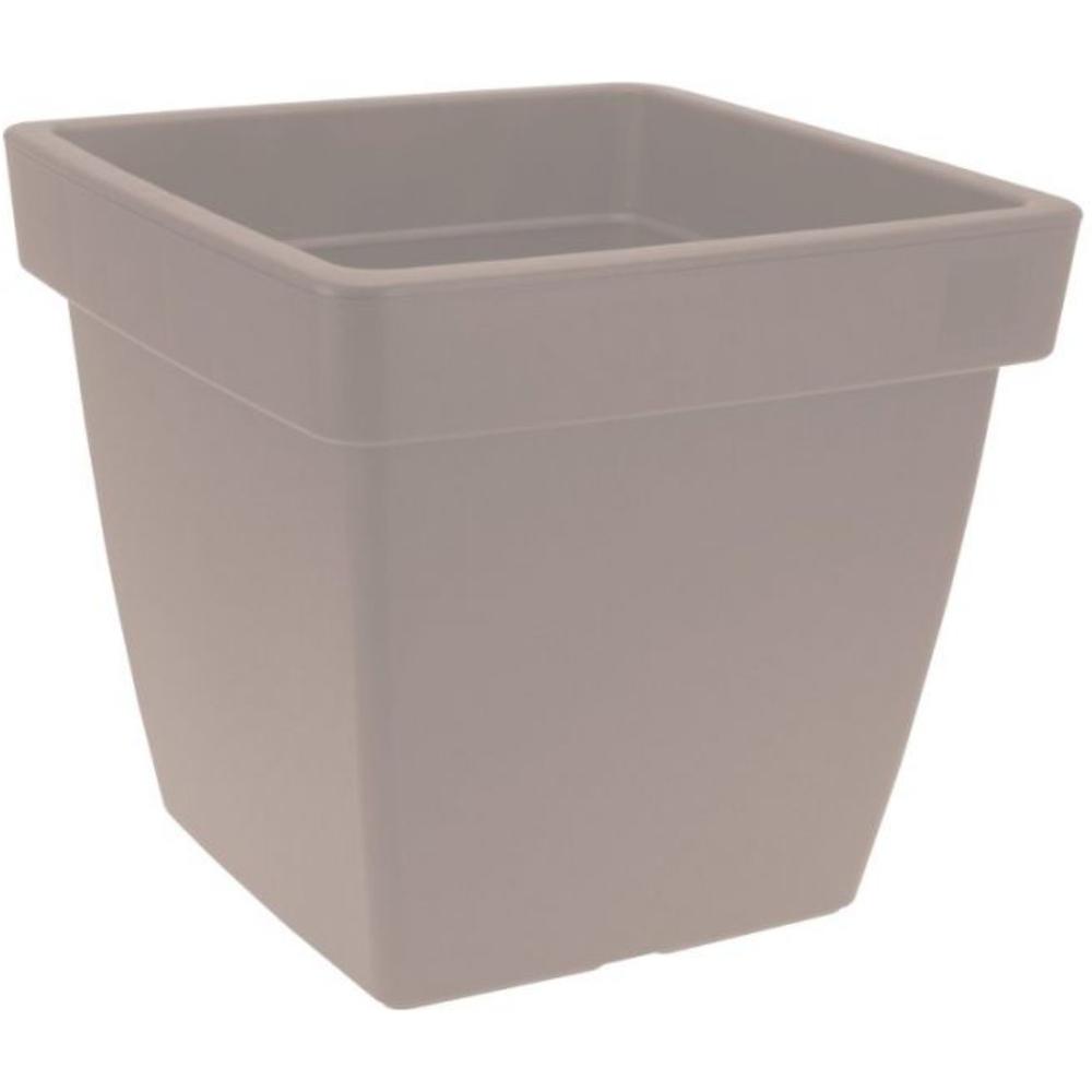 Pot Carré Crème 39x35cm.
