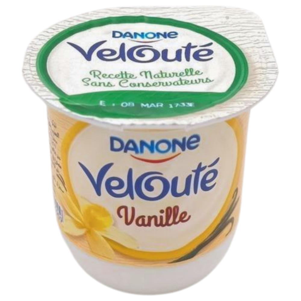 [672130] Yaourt à Cuillère Brassé Vanille Danone Velouté 110g.