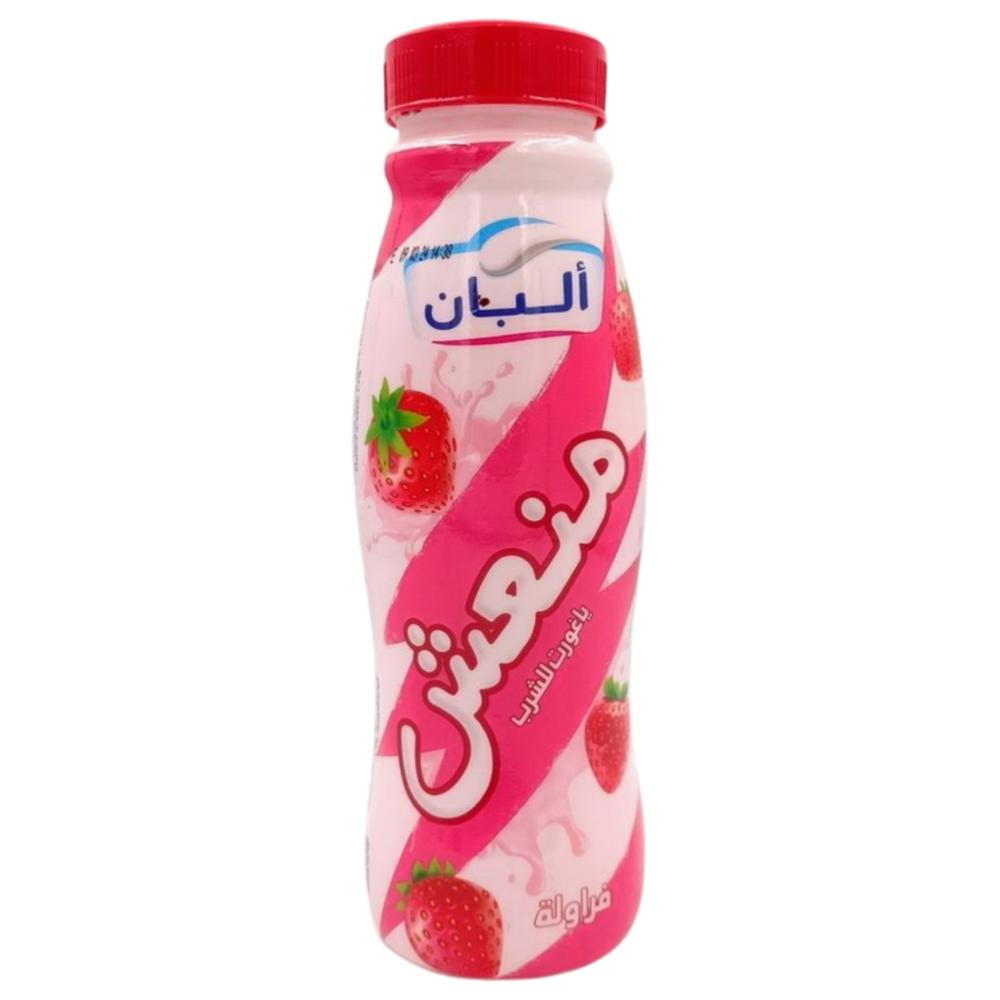Yaourt à Boire Fraise Moniich Albane 440g.