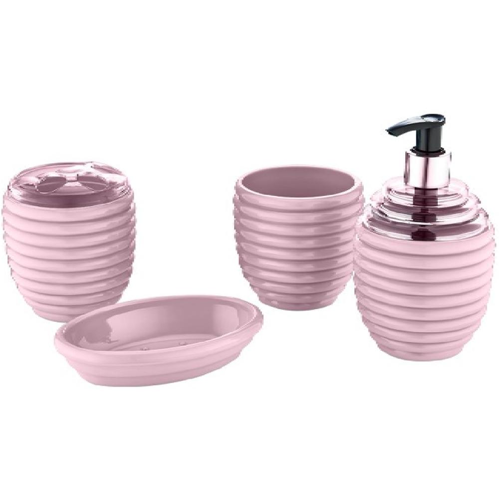 Set de Bain Hélicoïde Rose Gold 4 pièces.