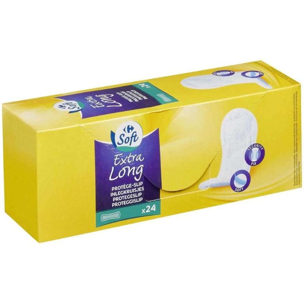 [171350] Protège-slip Extra Long Carrefour Soft 30 unités