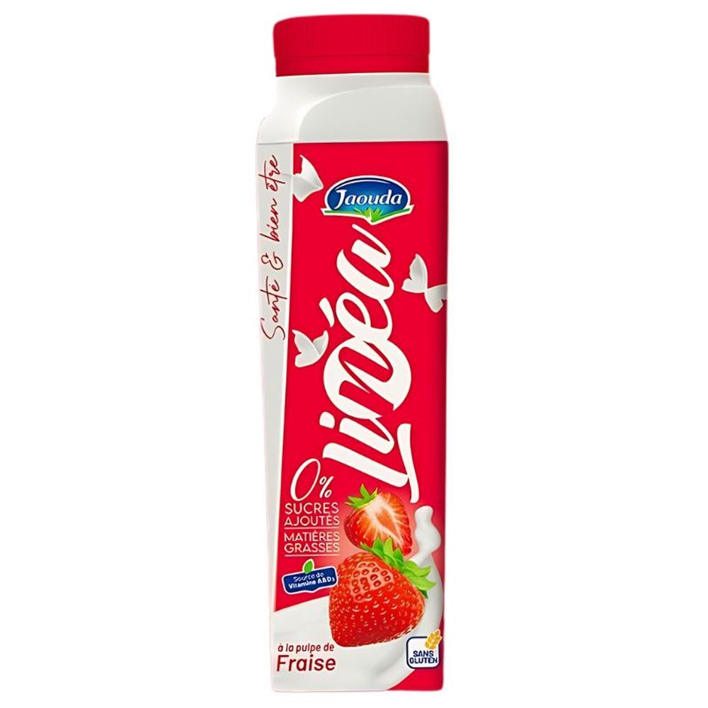 Yaourt à Boire Fraise Linea Jaouda 330g.