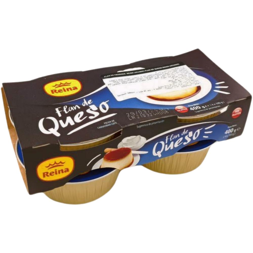 Flan au Fromage Reina 100g 4 unités.