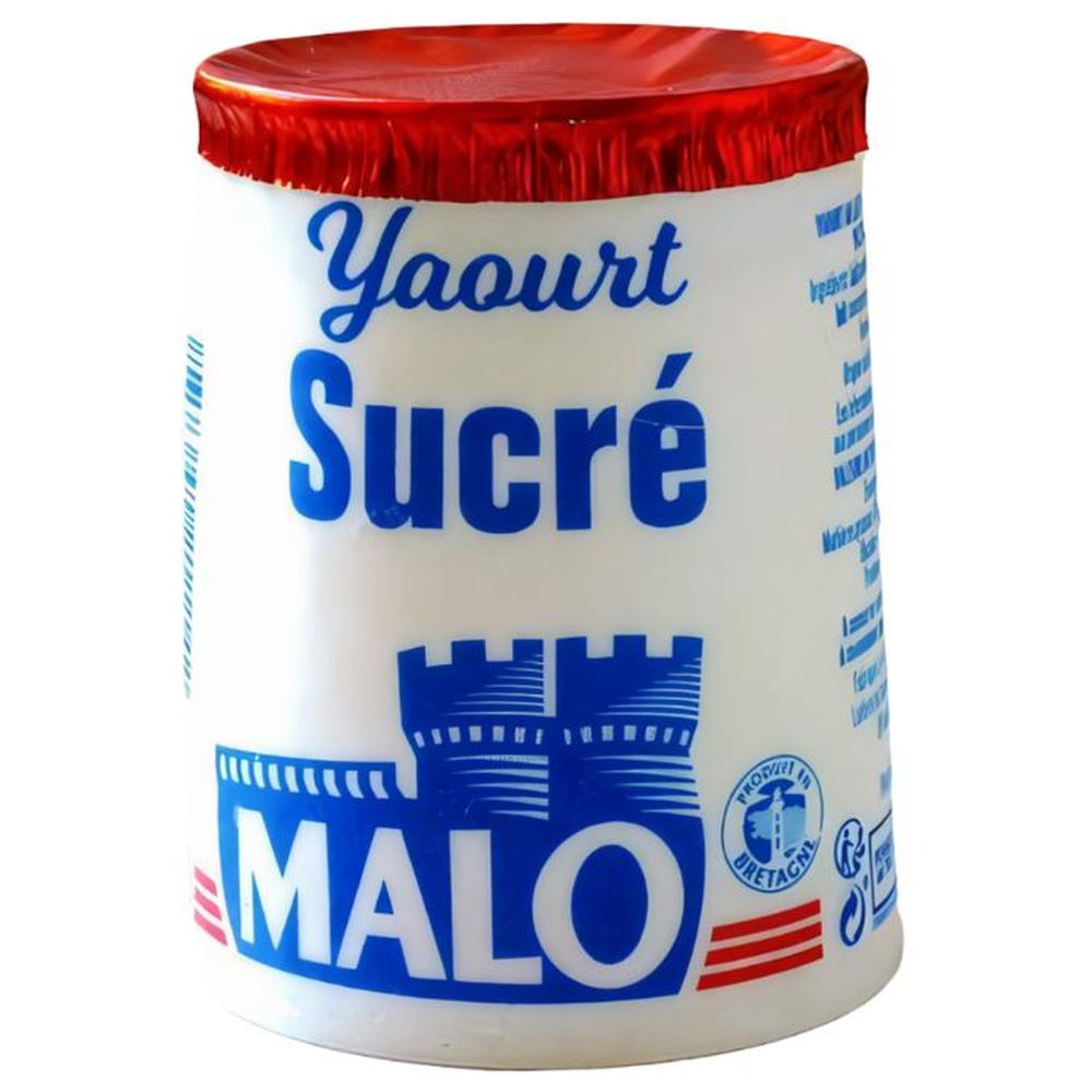 [682327] Yaourt Nature Sucré Malo 125g.