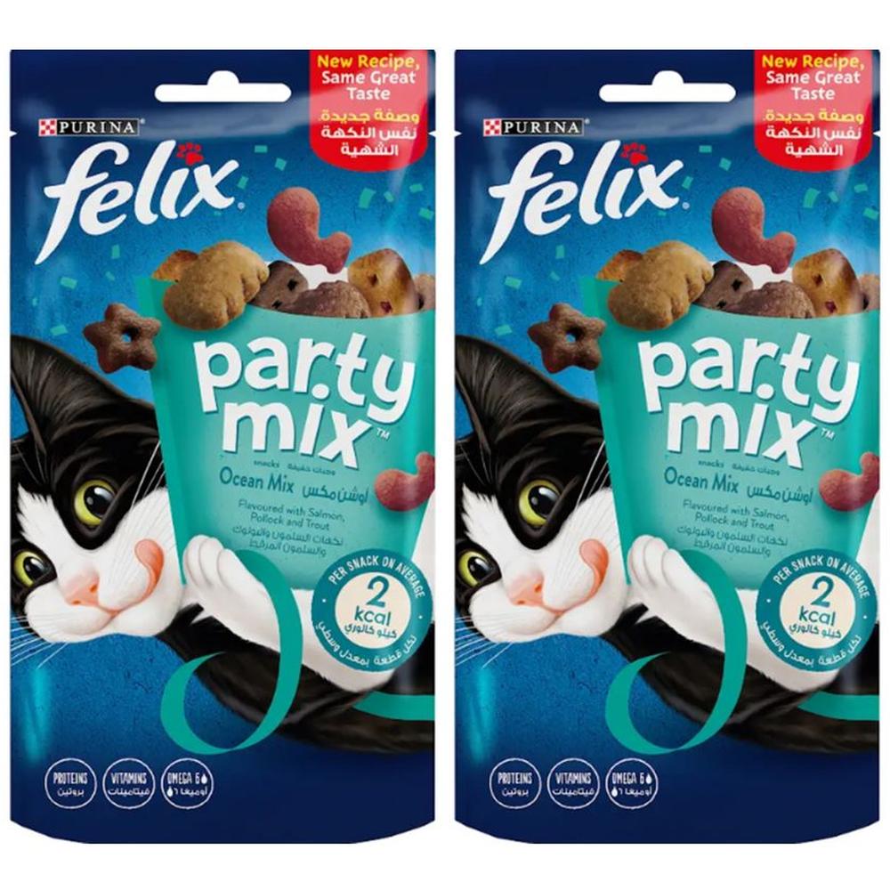 Snack Chat Cheesy Mix Party Felix 60g + 1 Gratuit