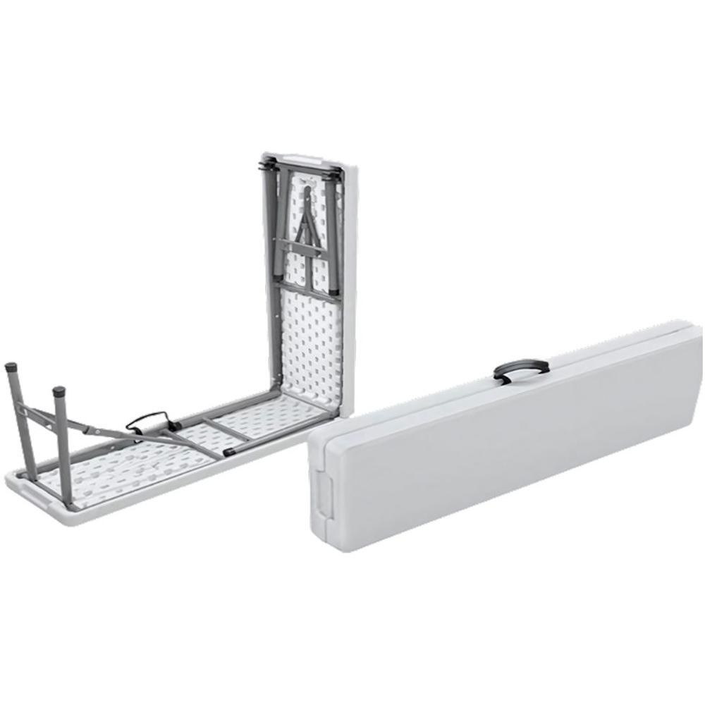 [676904] Table Pliable Pique Nique en Aluminium 183x43x28cm