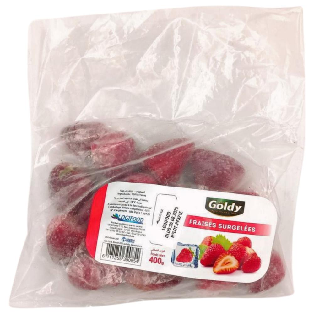 Fraises surgelées Goldy 400g.