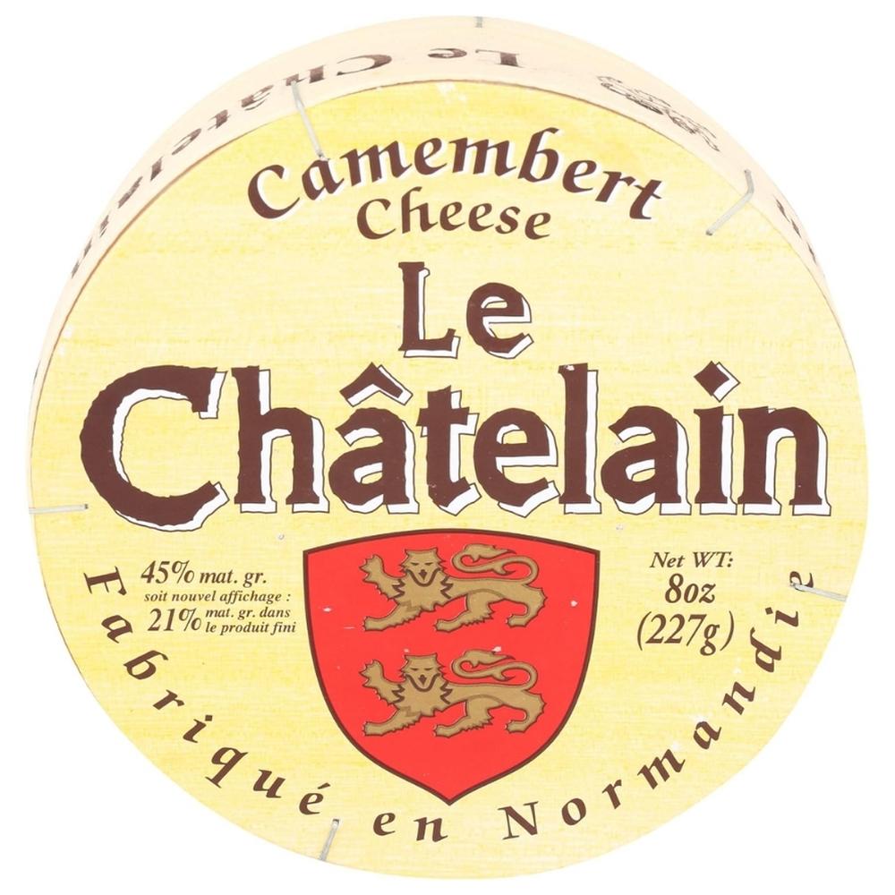 [710862] Fromage Camembert 45% MG en Boîte en Bois Le Châtelain 227g