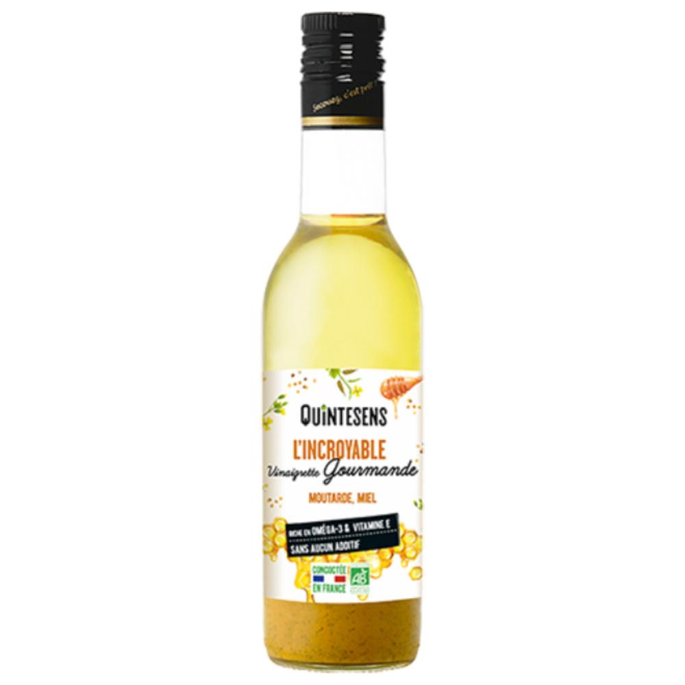 [714001] Vinaigrette Moutarde Miel Bio Quintesens 360ml