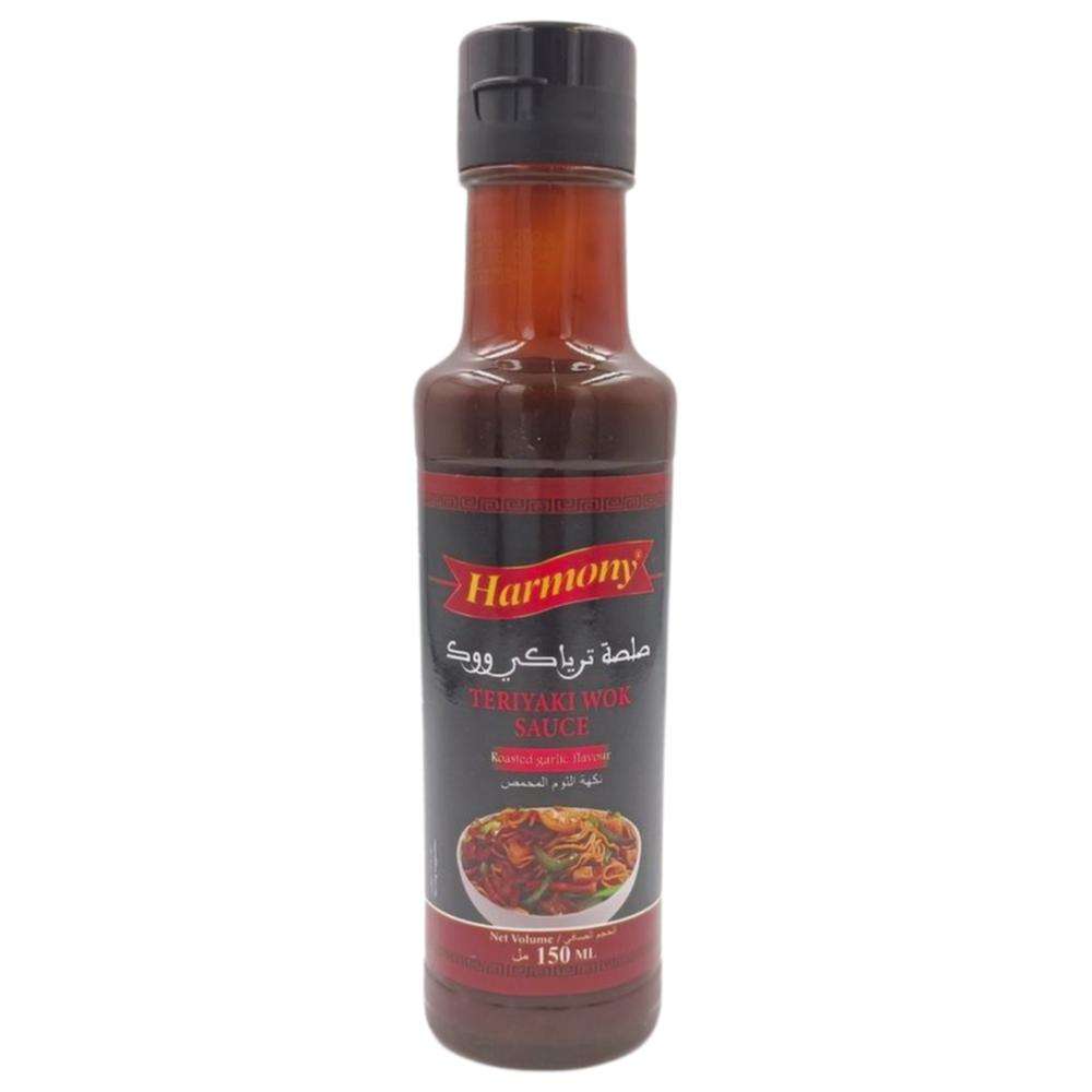 [709920] Sauce Teriyaki Wok avec Ail Harmony 150ml.