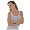 Débardeur Marcel Femme Blanc en Coton - Taille XXL
