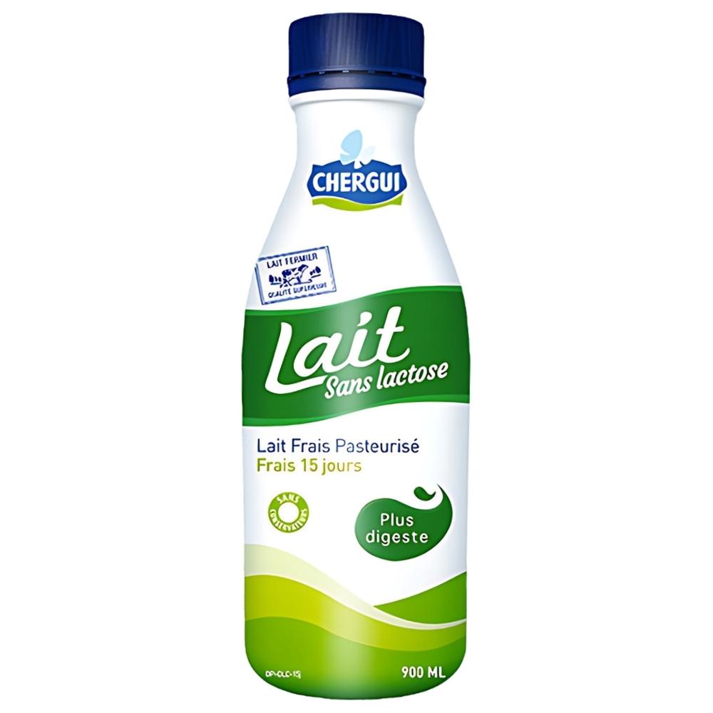 [625091] Lait Frais Sans Lactose Chergui 900ml