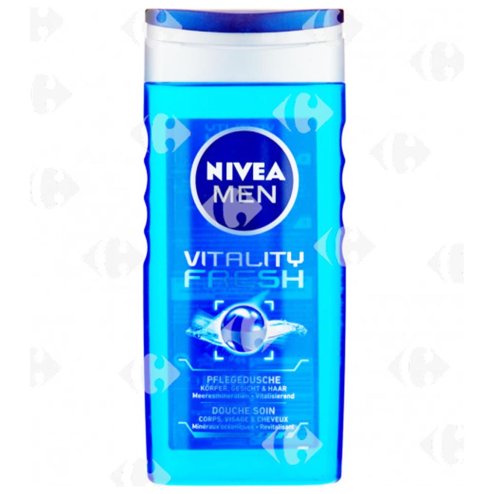 Gel Douche Vitality Fresh 3en1 Nivea Men 250ml.