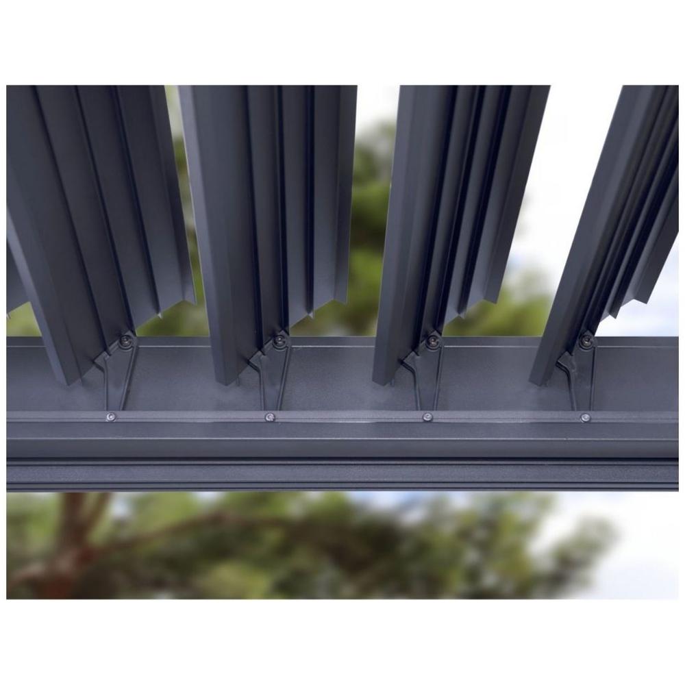 [675626] Hamac Balancelle 2 Places Structure en Aluminium 392x293x223cm