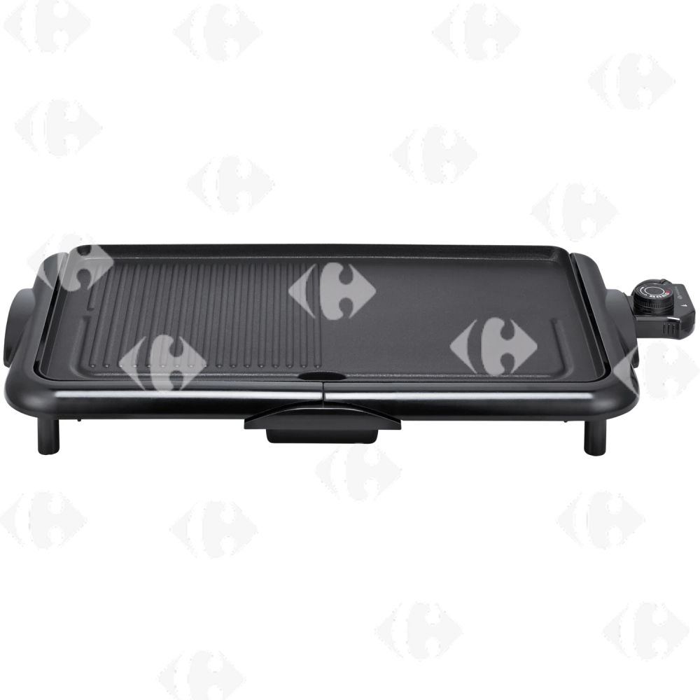 [673400] Plancha Électrique Grill MPG2000-22 Noir Mandine