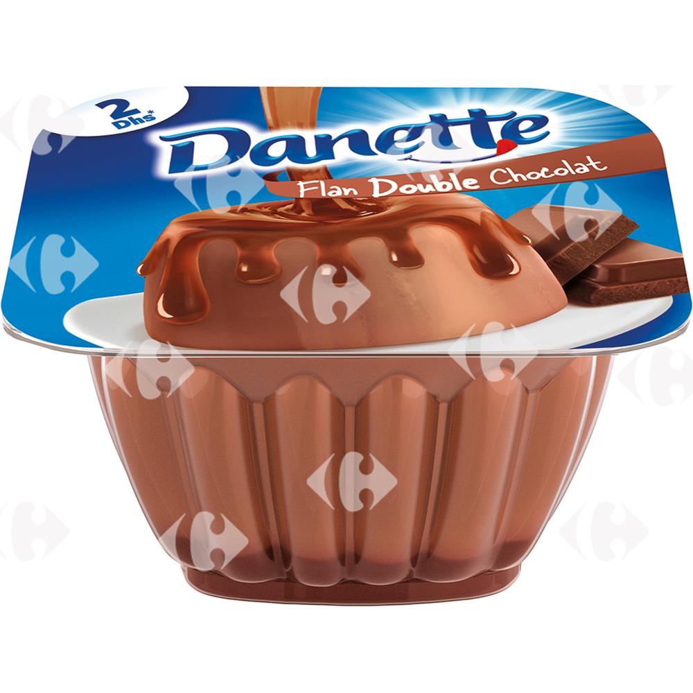 [694881] Flan Double Chocolat Danette 80g