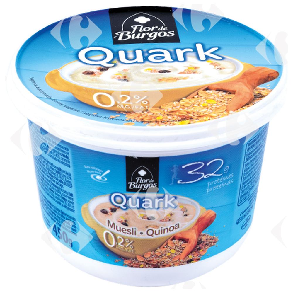 [625518] Fromage Frais Muesli Quinoa Quark Flor de Burgos 450g
