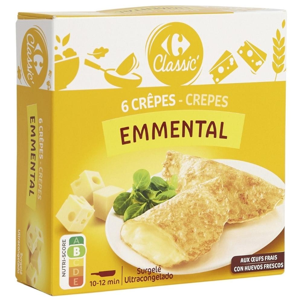 [437349] Crêpes au Fromage Carrefour 6x50g