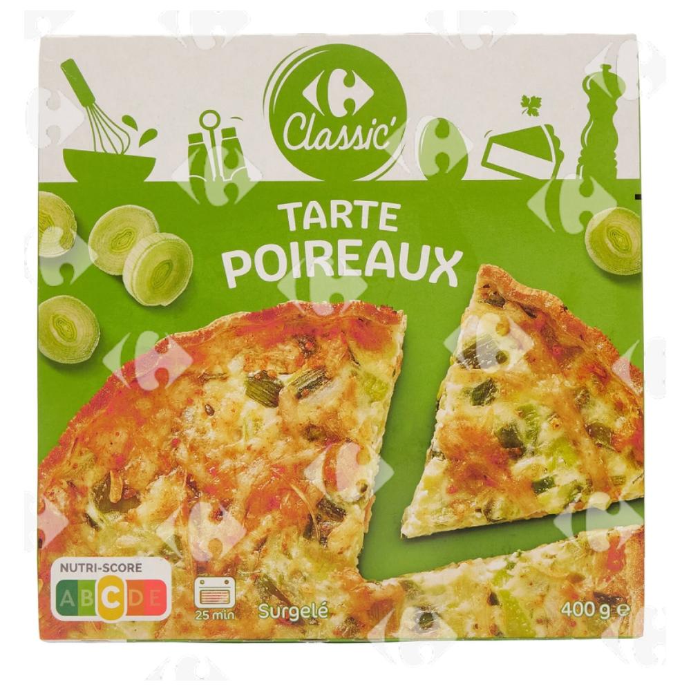 [188692] Tarte aux Poireaux Carrefour 400g