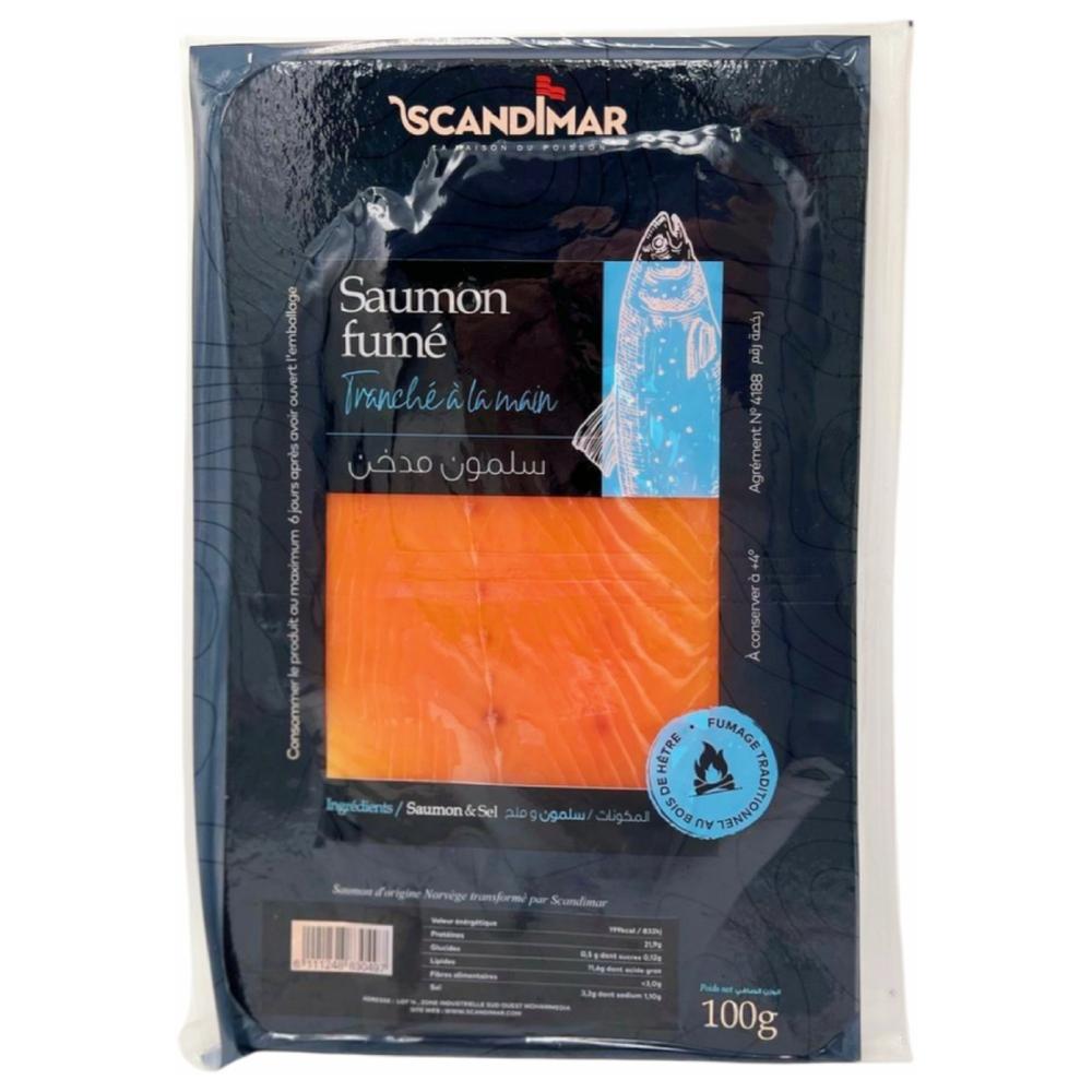 [453649] Saumon Fumé Scandimar 100g