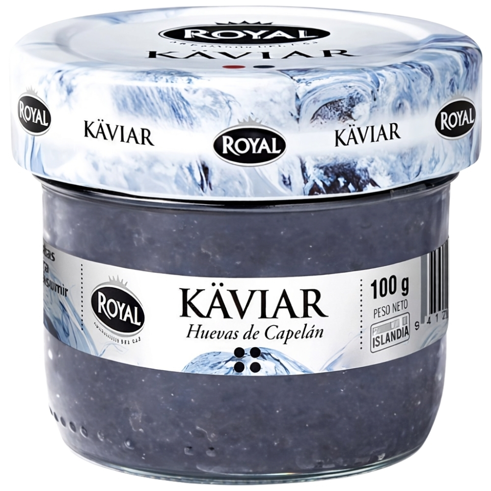 Oeufs de Lompe D'Islande Noirs Royal 100g
