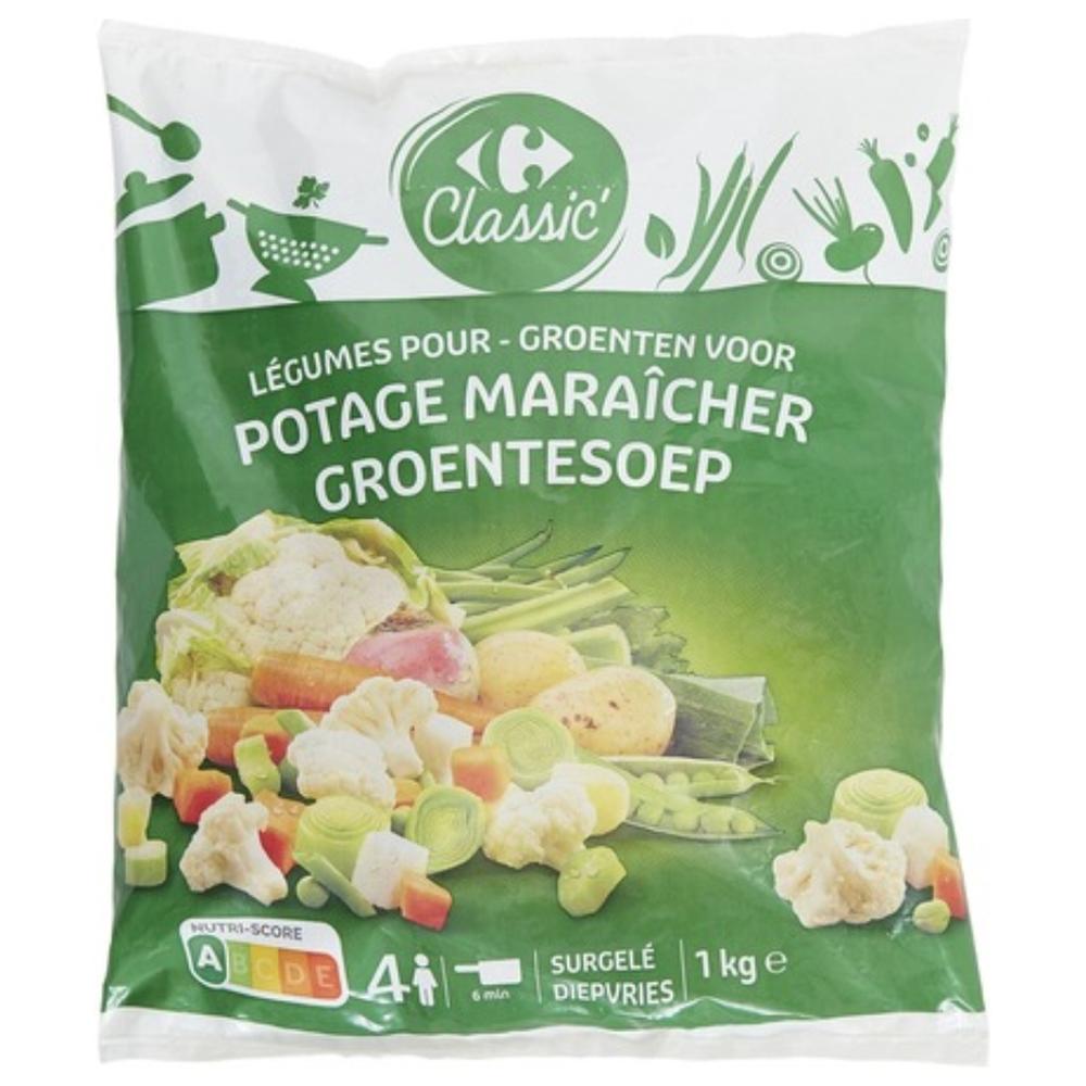 [707065] Légumes pour Potage Carrefour Classic 1kg