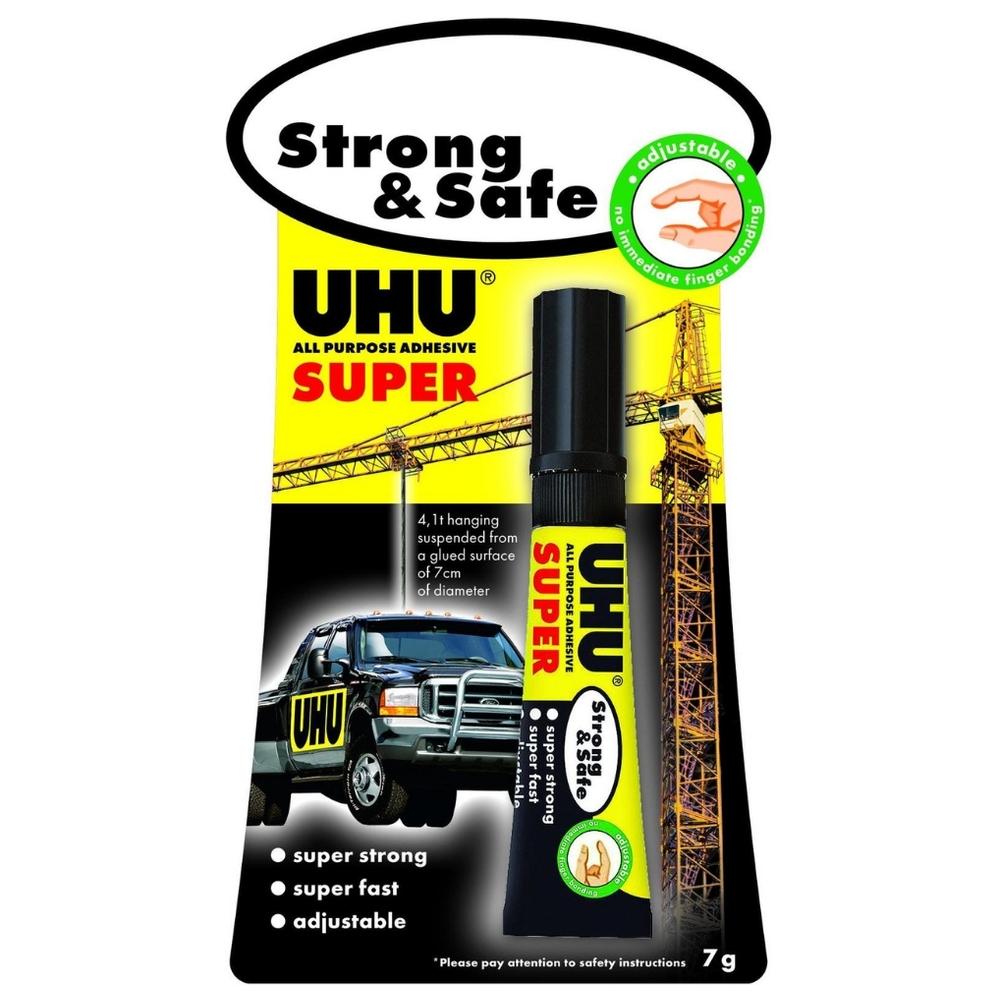 Colle Universelle UHU Super Strong & Safe 7G