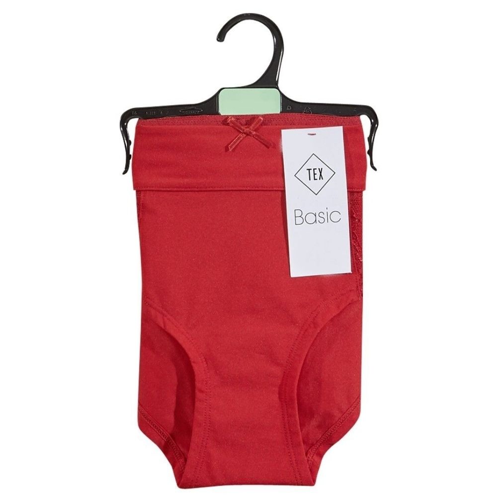 [559127] Lot de 2 Shortys Clara Rouge