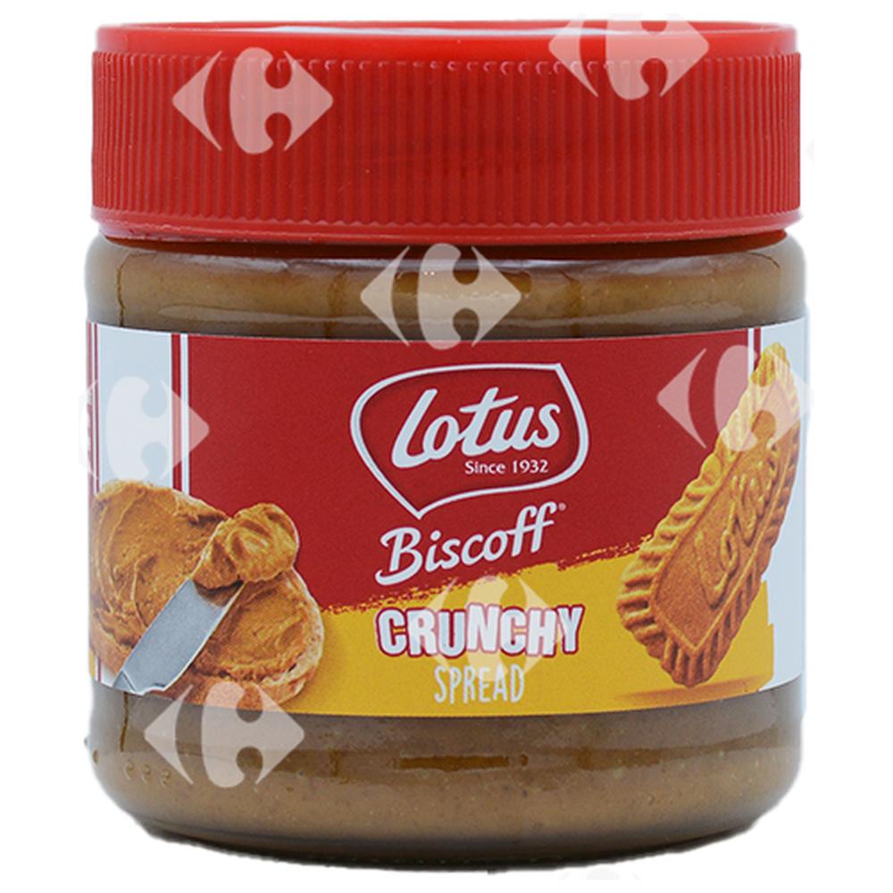 [628161] Pâte à Tartiner Biscoff Crunchy Lotus 190g.