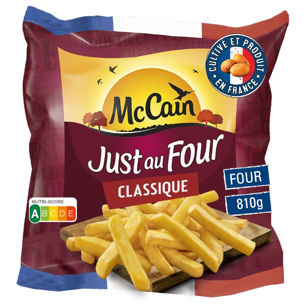 Frites Classiques Juste au Four McCain 810g