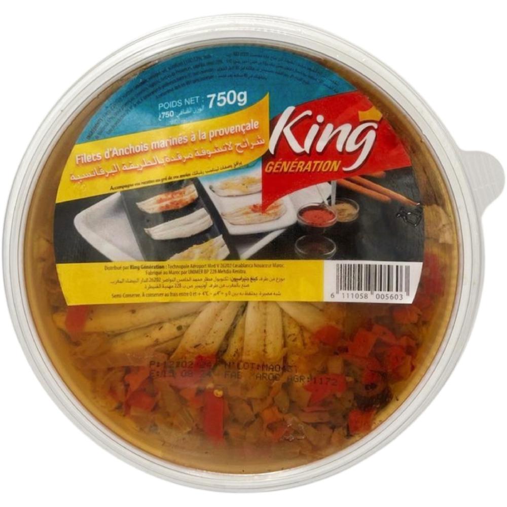 [32343] Anchois à La Provençale Fisher King Génération 750g