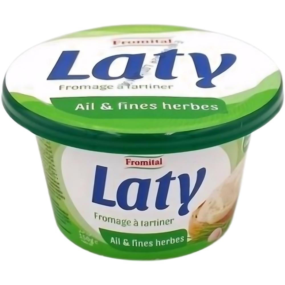 [712682] Fromage à Tartiner Ail et Fines Herbes Laty 150g