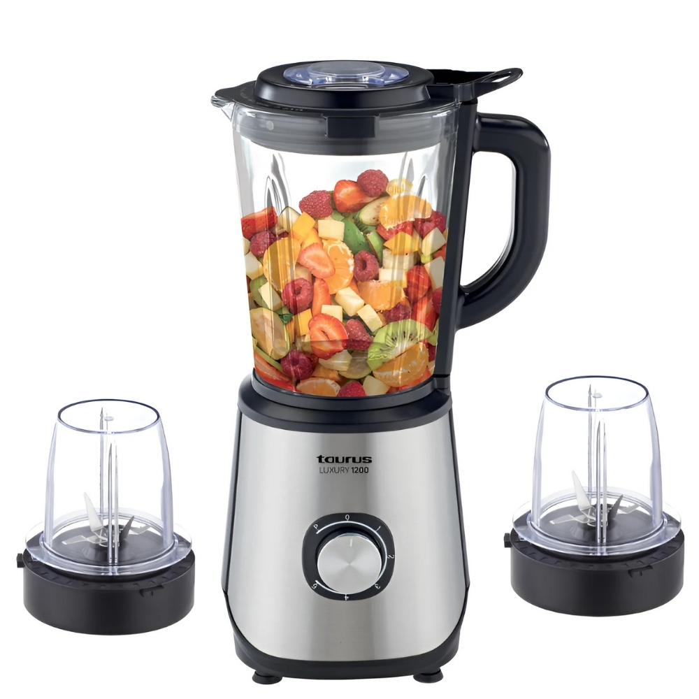 [694819] Blender Luxury avec Moulin Taurus 1,5L 1200W