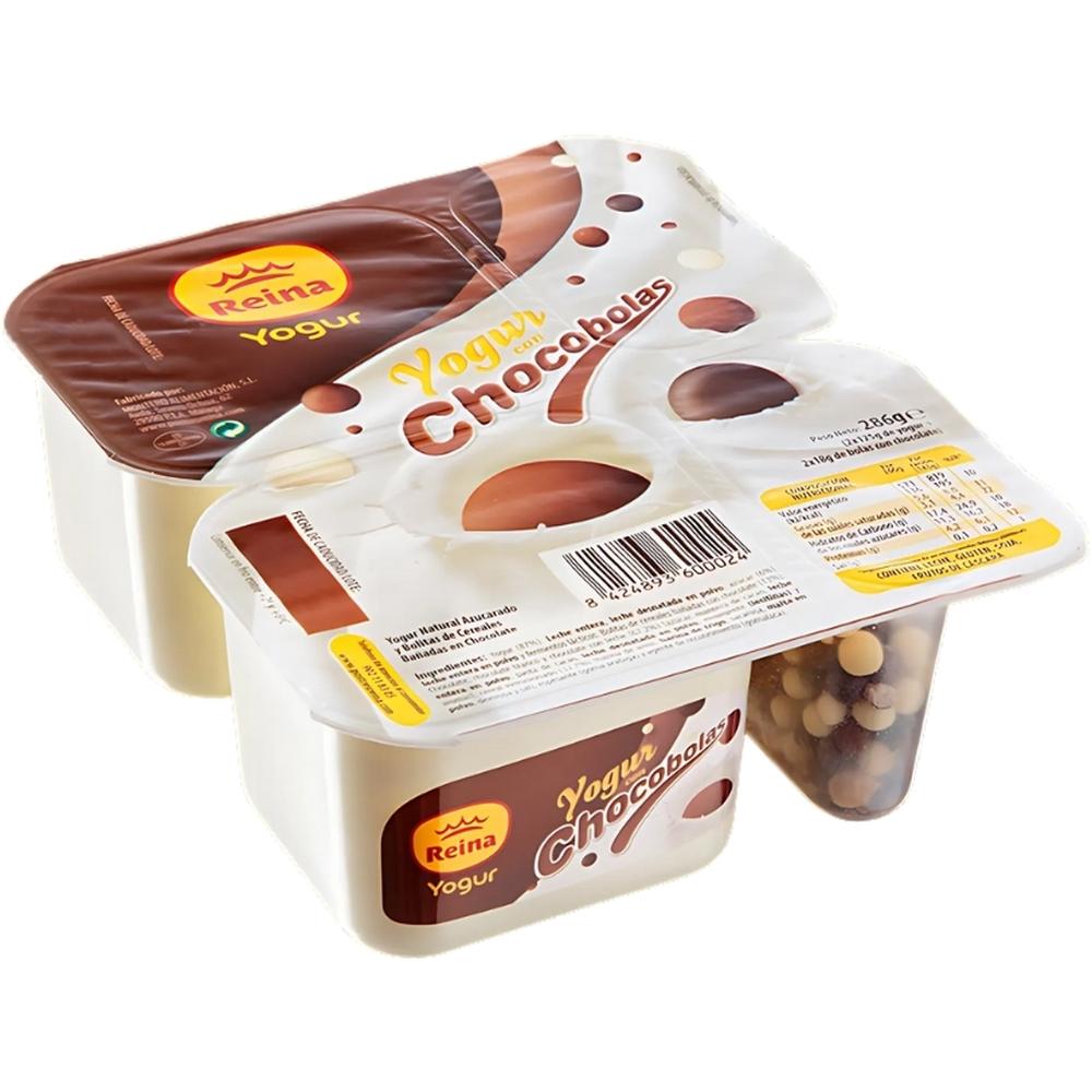 Pack Yaourt Chocobolas Reina 2x135g
