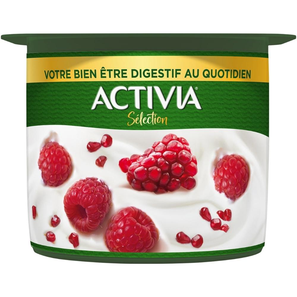 [713278] Yaourt à La Cuillère Brassé Grenade Framboise Activia 90g