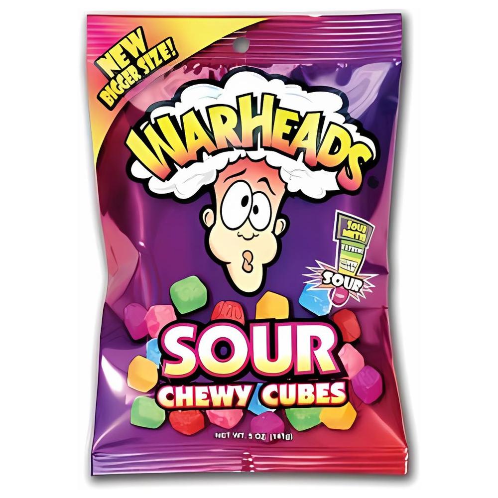 [696395] Chewy Cubes Warheads 141G