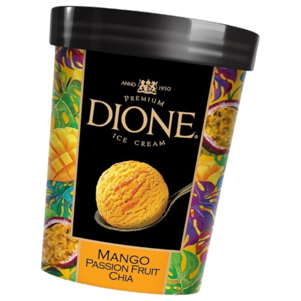 [665341] Pot Glace Mango Passion Chia Dione 500ml.