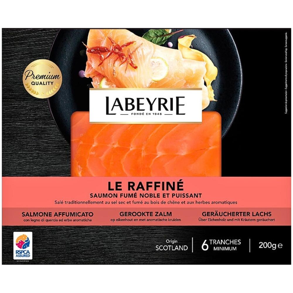 [657214] Saumon Fumé Le Gourmet Original Labeyrie 6 tranches 200g.