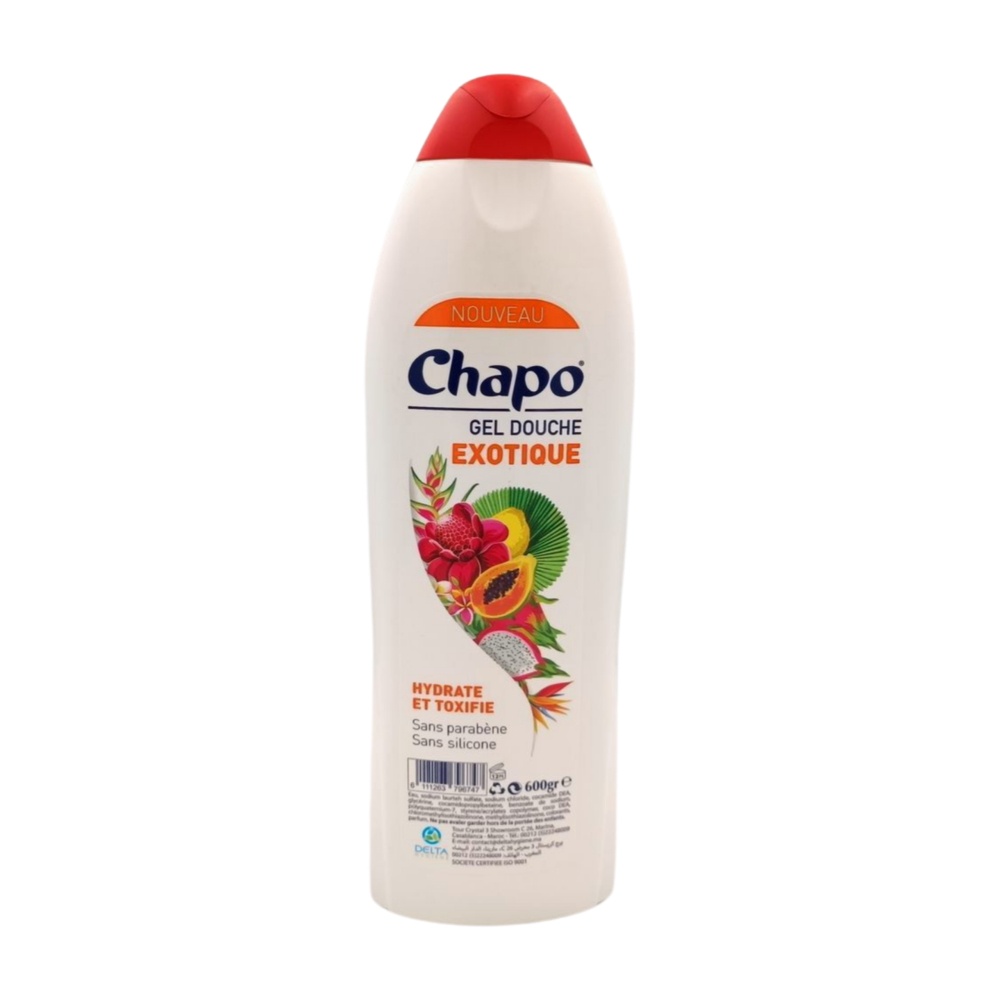 [696281] Gel Douche Chapo Exotique 600ml.