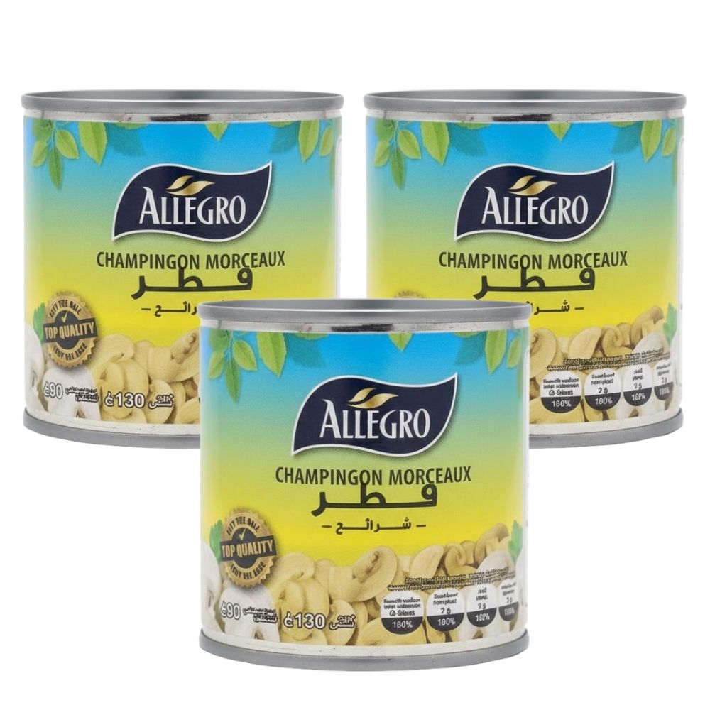 Tripack Champignons Allegro 3x130g
