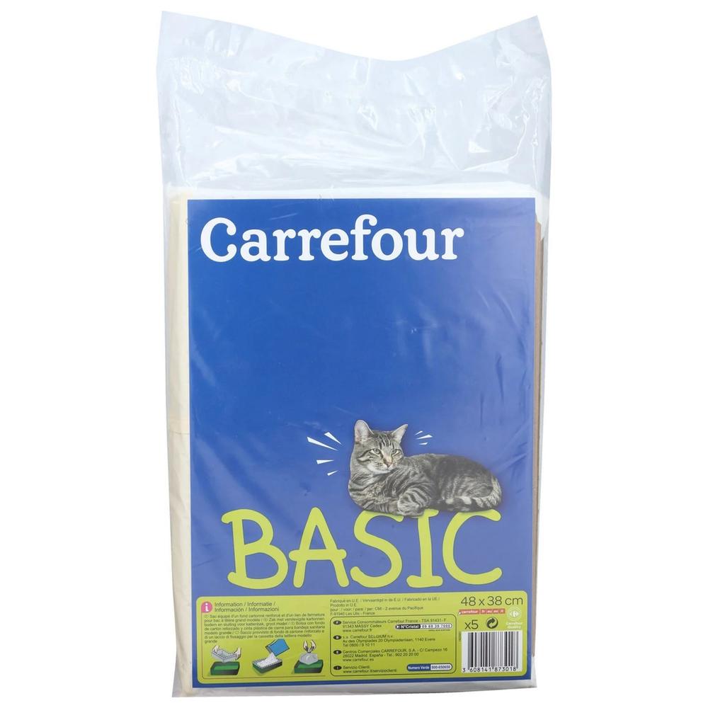Sac à Litière Carrefour 48x38cm
