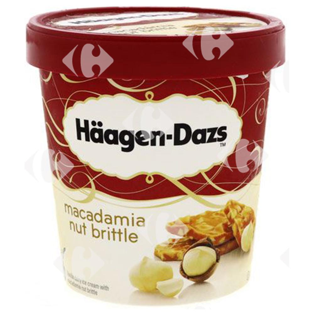 [570488] Pot Glace Macadamia Nut Brittle Haagen Dazs 100ml.