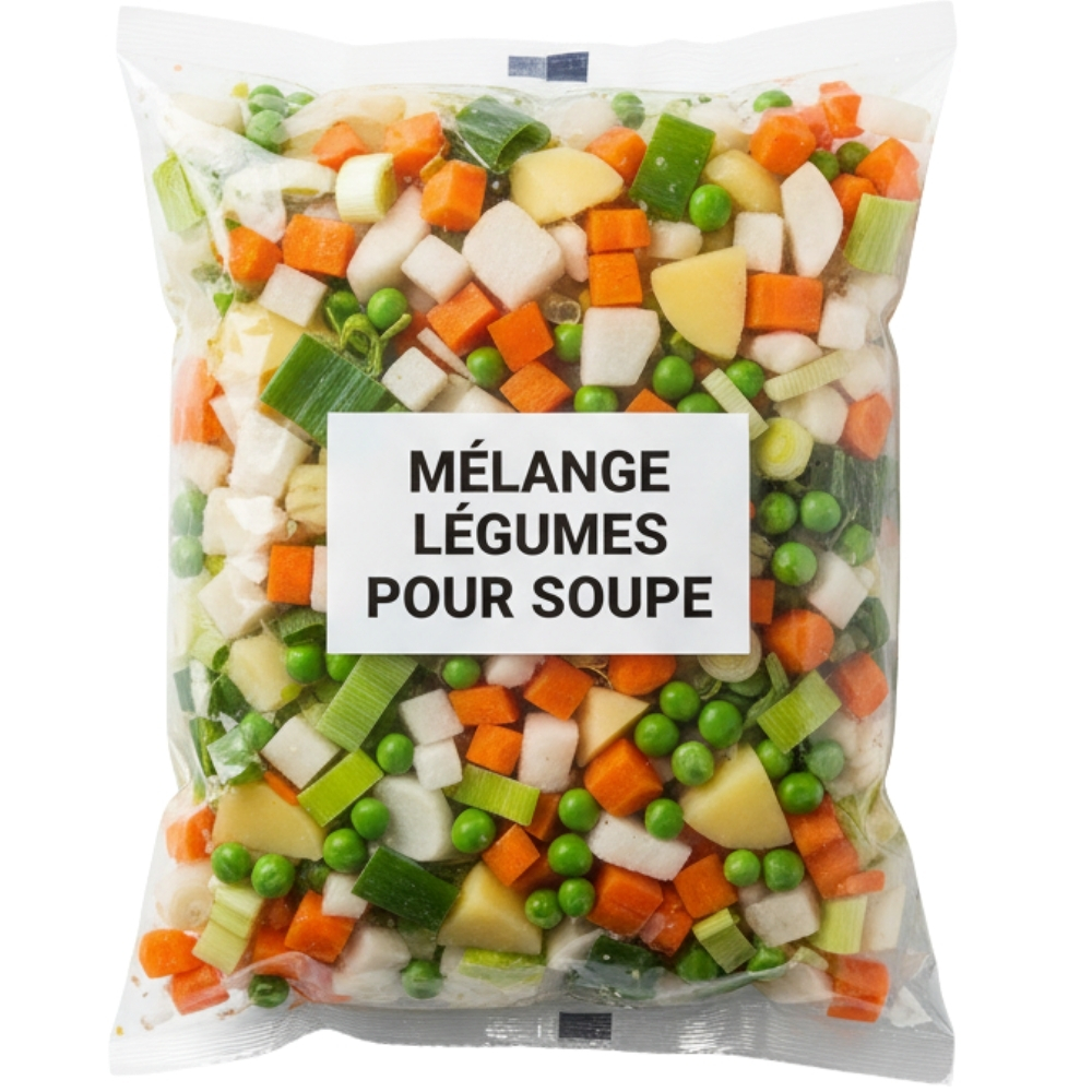Mélange Légumes pour Soupe 1 unité