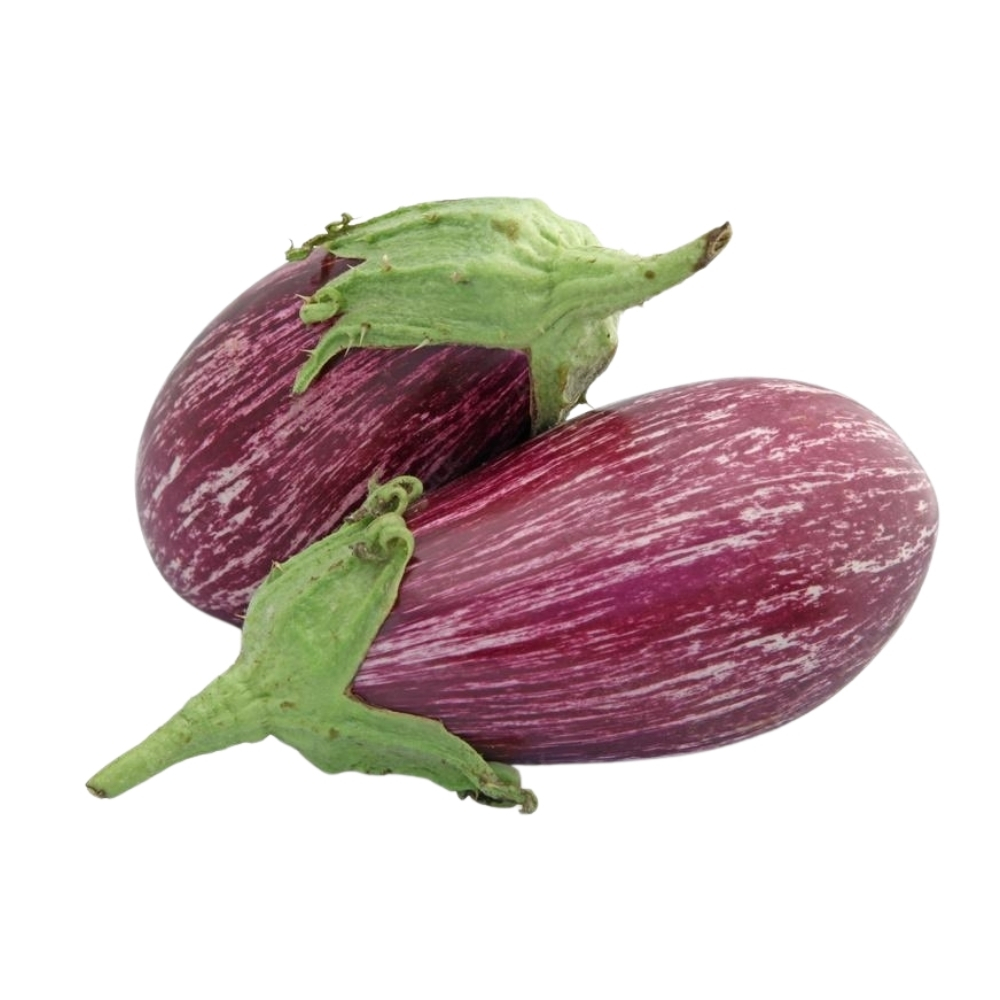 [688392] Aubergine Mini Zebrina 250g