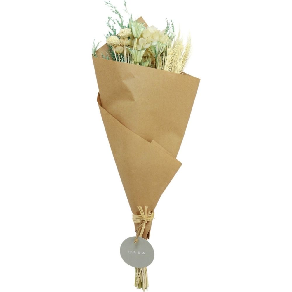 [730719] Tiges Artificielles Vertes Enveloppées Kasa 50cm