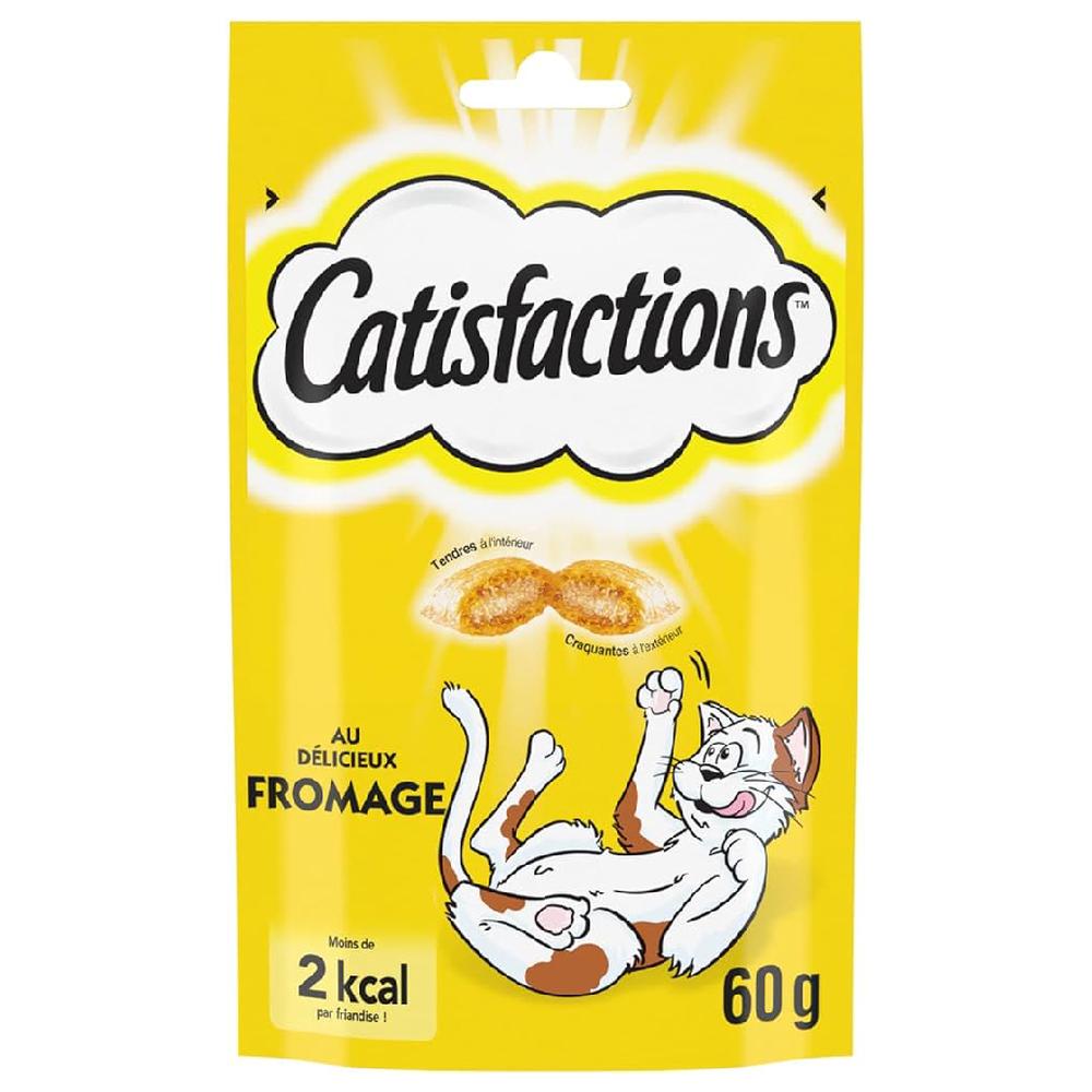 [511757] Friandises au Fromage pour Chats Catisfactions 60g