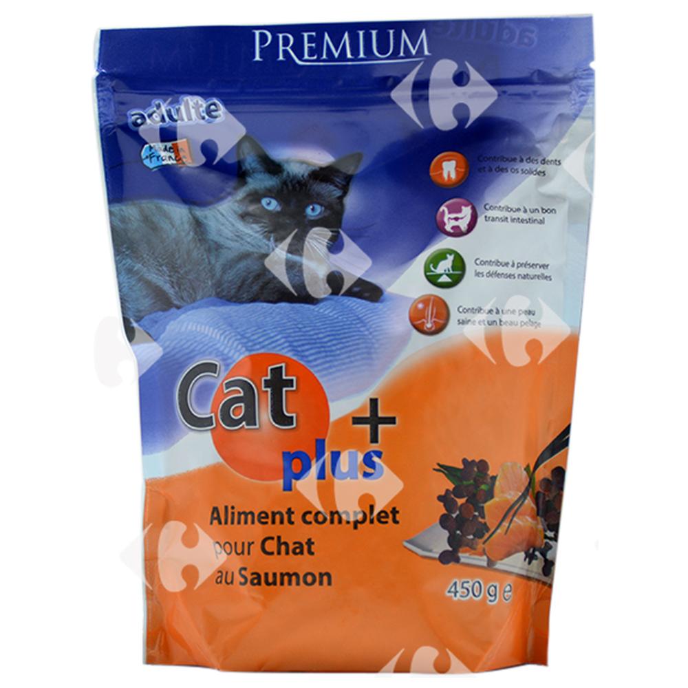 Croquettes au Saumon pour Chats Adultes Catplus 450g