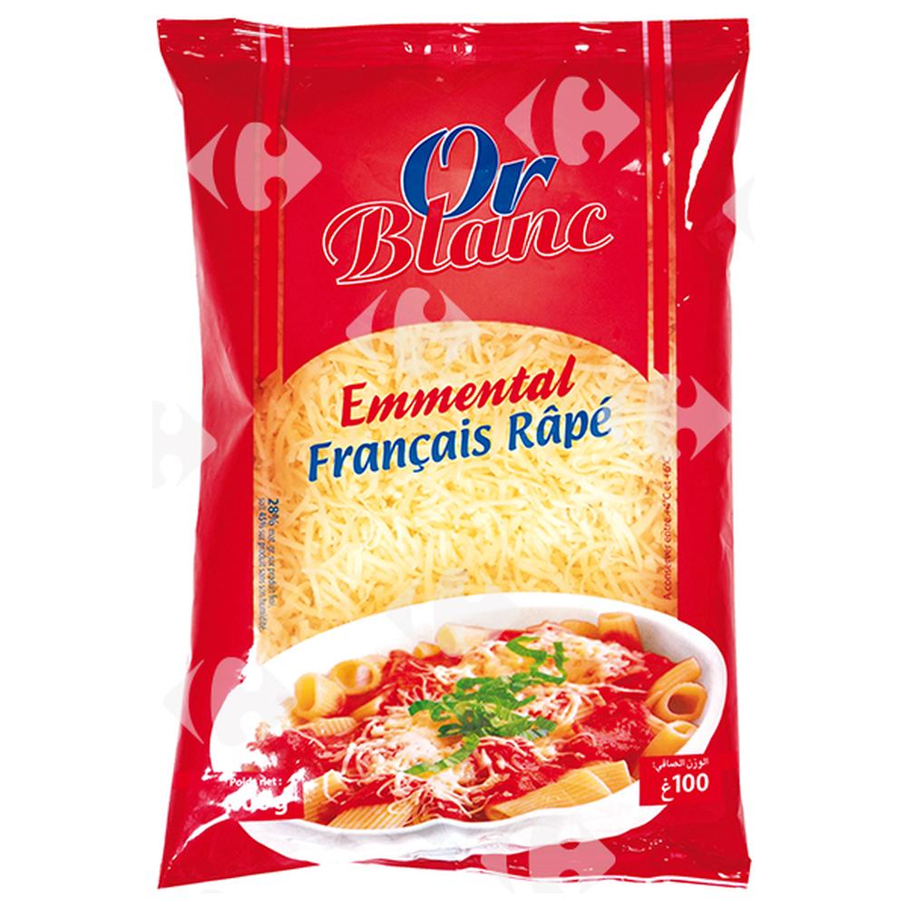 [74273] Emmental Rapé Or Blanc 100g.