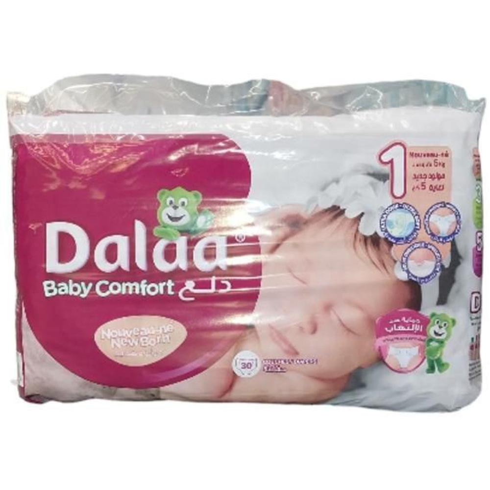 [651289] Couche New Born Taille 1 Dalaa 30 unités